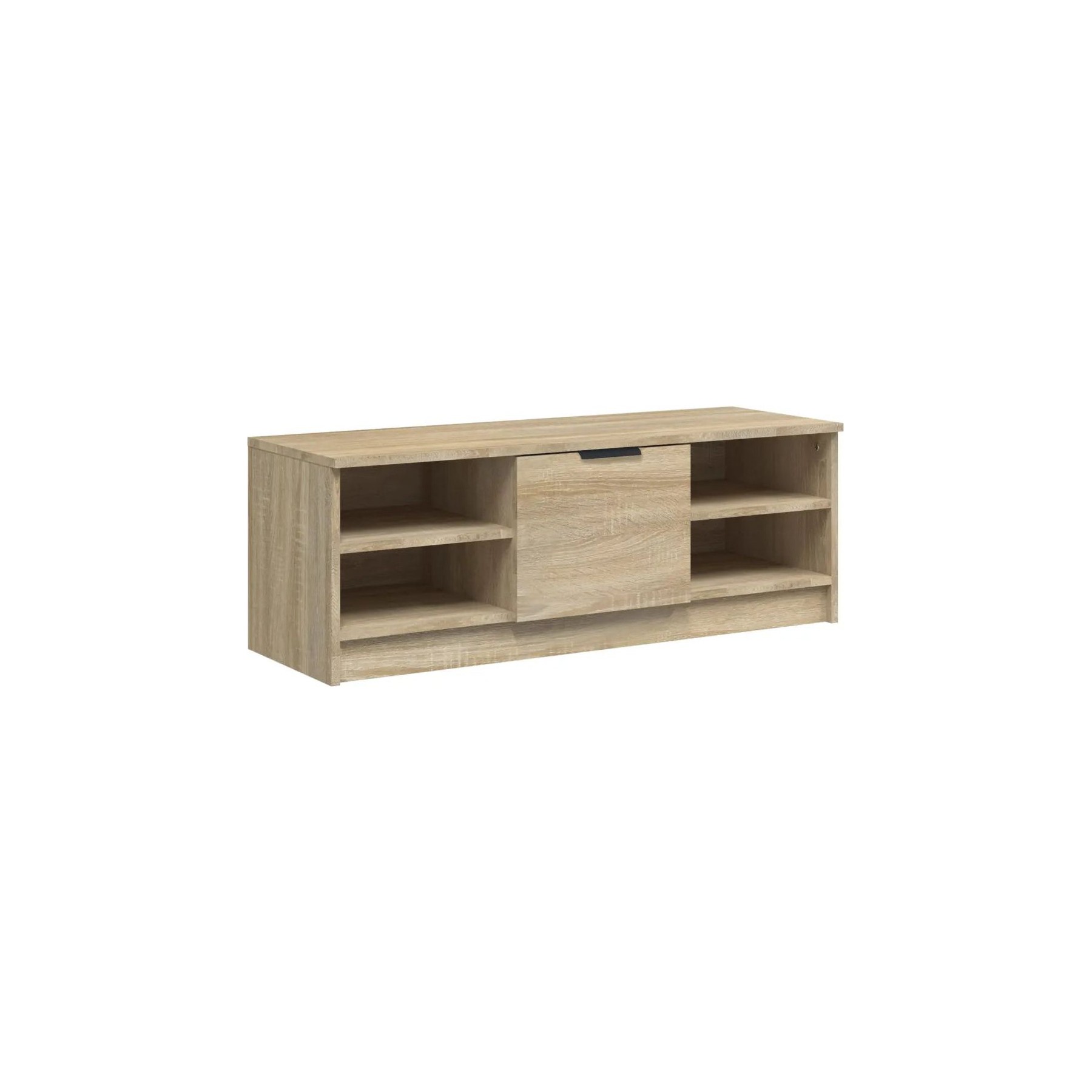 Meuble TV HELLOSHOP26 Meuble TV classique avec espace de range