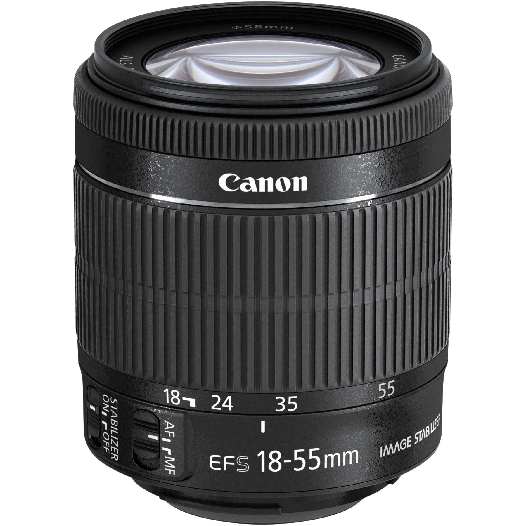 Objectif pour Reflex CANON EF-S 18-55mm f/3.5-5.6 IS STM Reconditionné