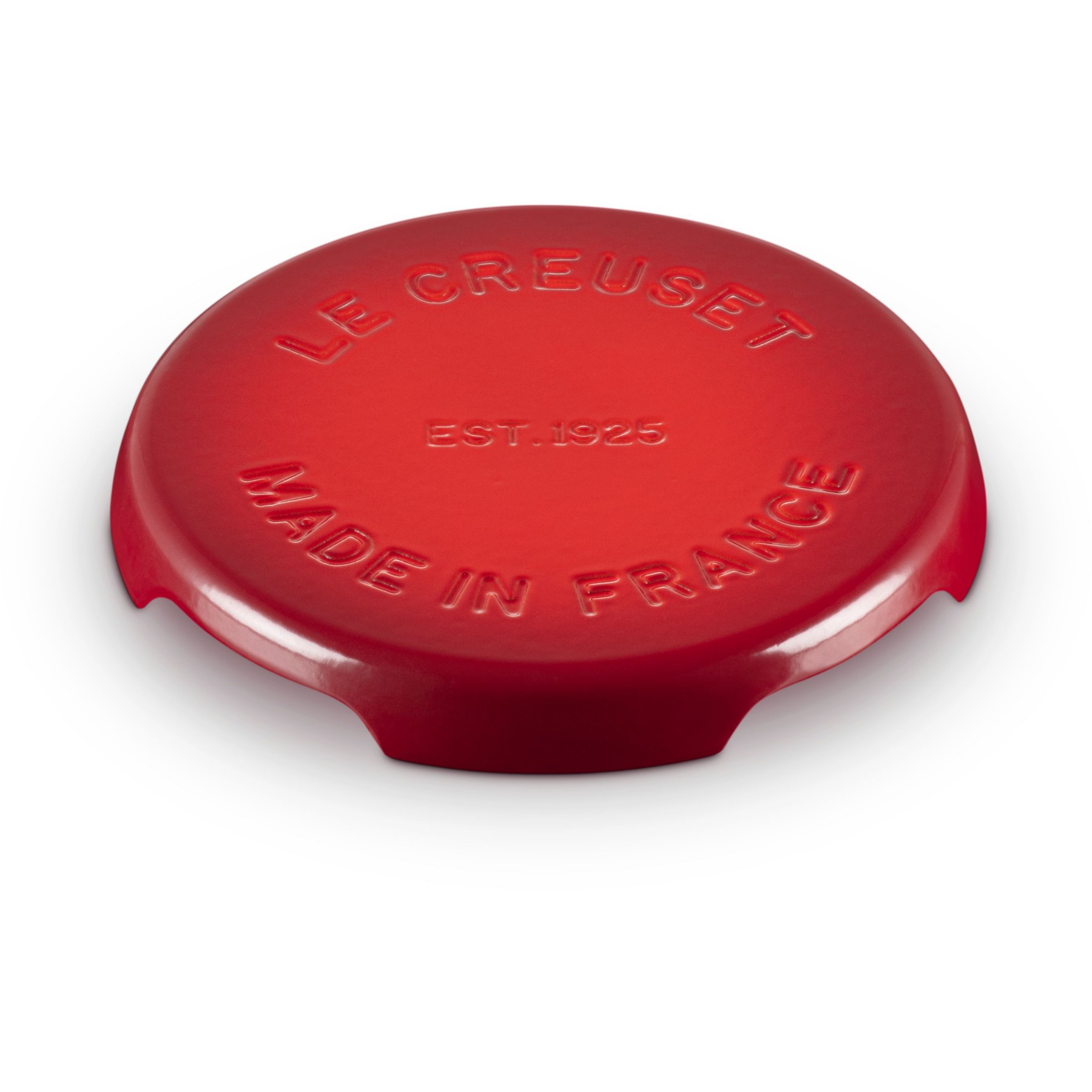 Dessous de plat LE CREUSET rond collection barbecue 22cm cerise