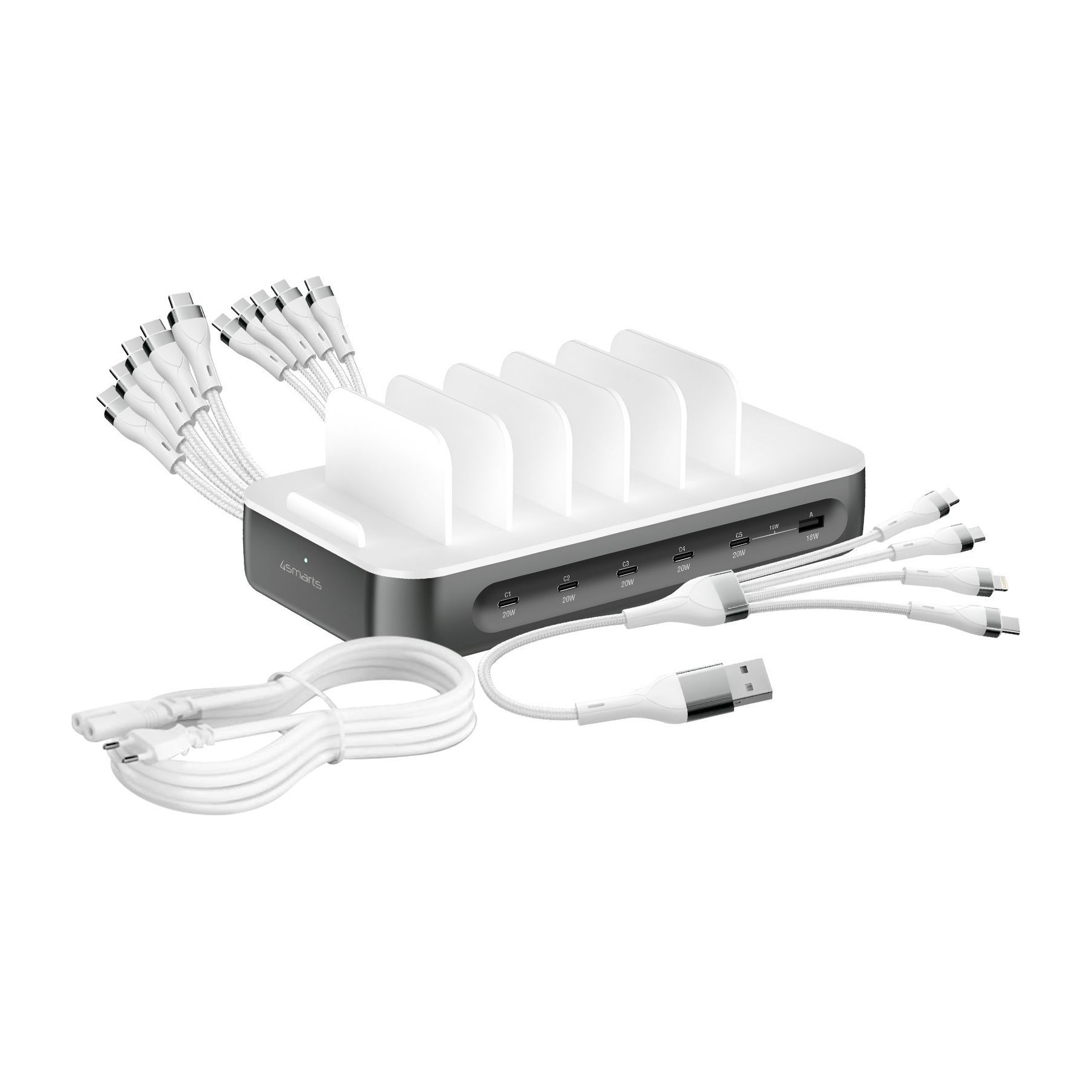 Station de charge 4 SMARTS 4smarts Station de Charge 100W Multiport