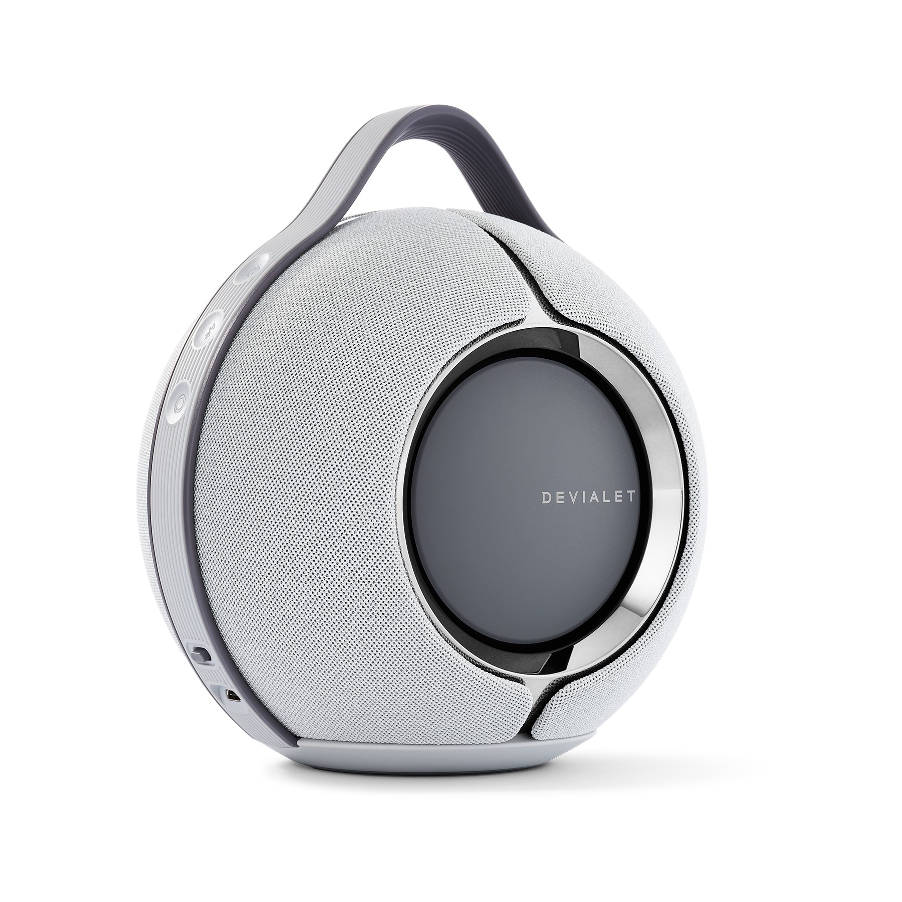 Enceinte portable DEVIALET Mania light grey avec chargeur