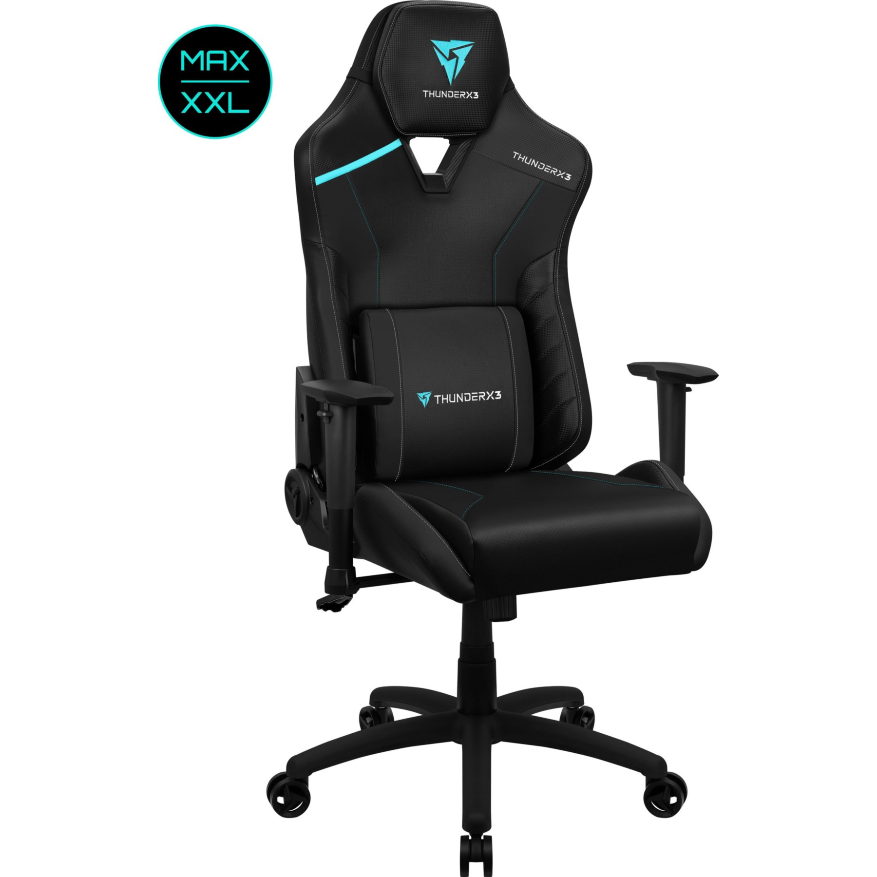 Chaise gaming THUNDERX3 Fauteuil Gamer ThunderX3 TC3 Max (Noir/B
