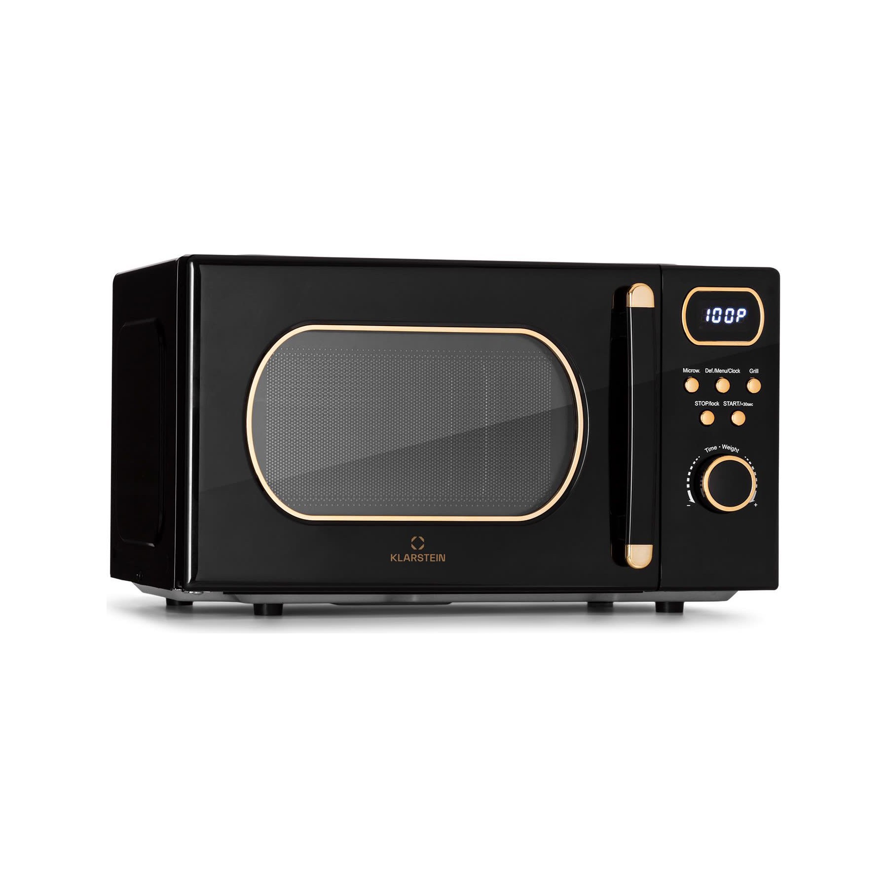 Micro ondes grill KLARSTEIN Julieta grill 20L 800 W Ø25,5cm Noir