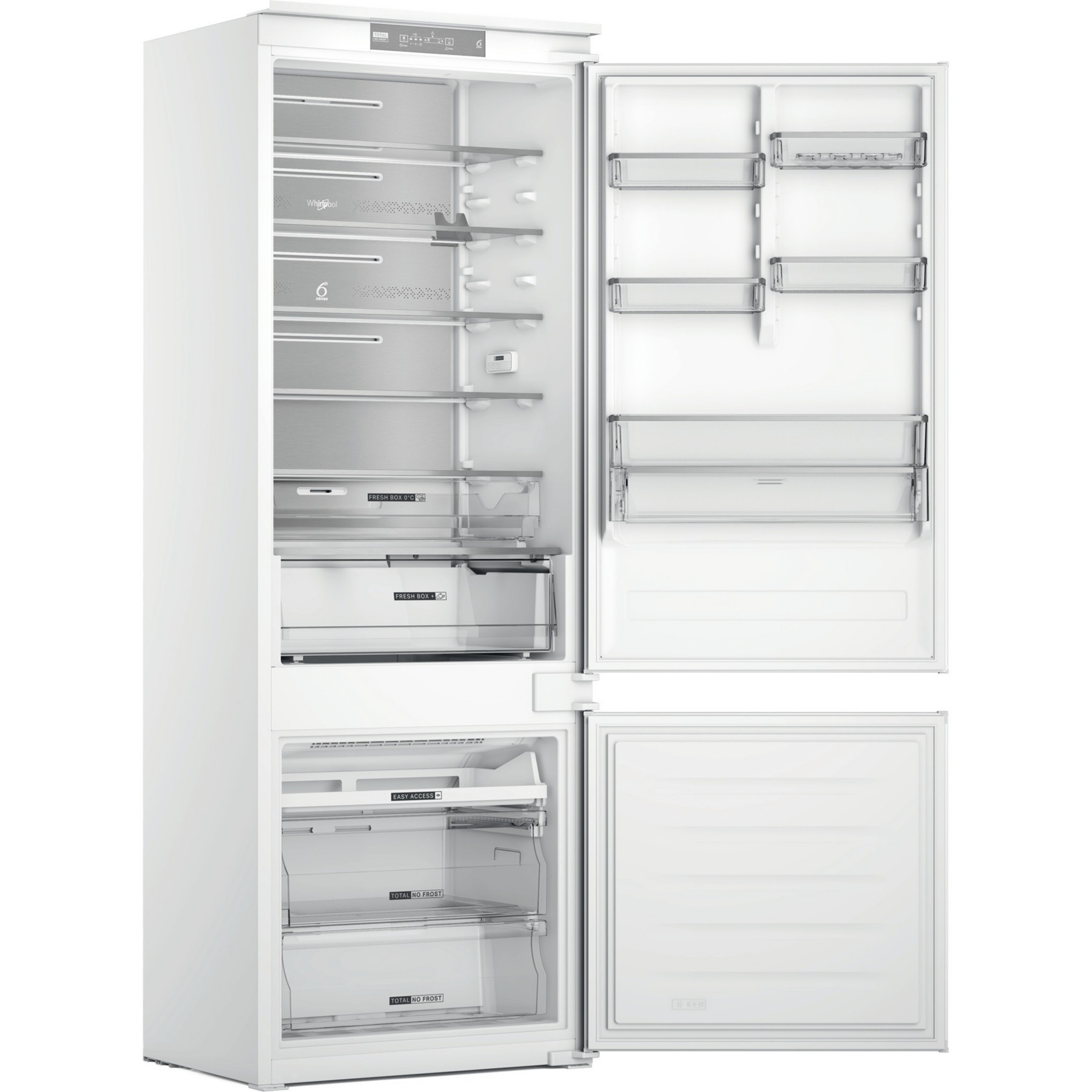 Réfrigérateur combiné encastrable WHIRLPOOL WHSP70T121 Supreme Silence 70cm