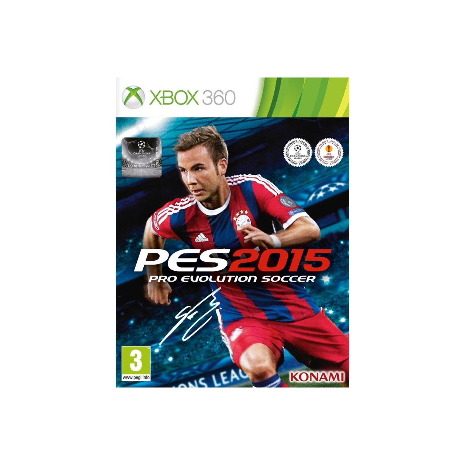 Jeu Xbox KONAMI PES 2015 Pro Evolution Soccer