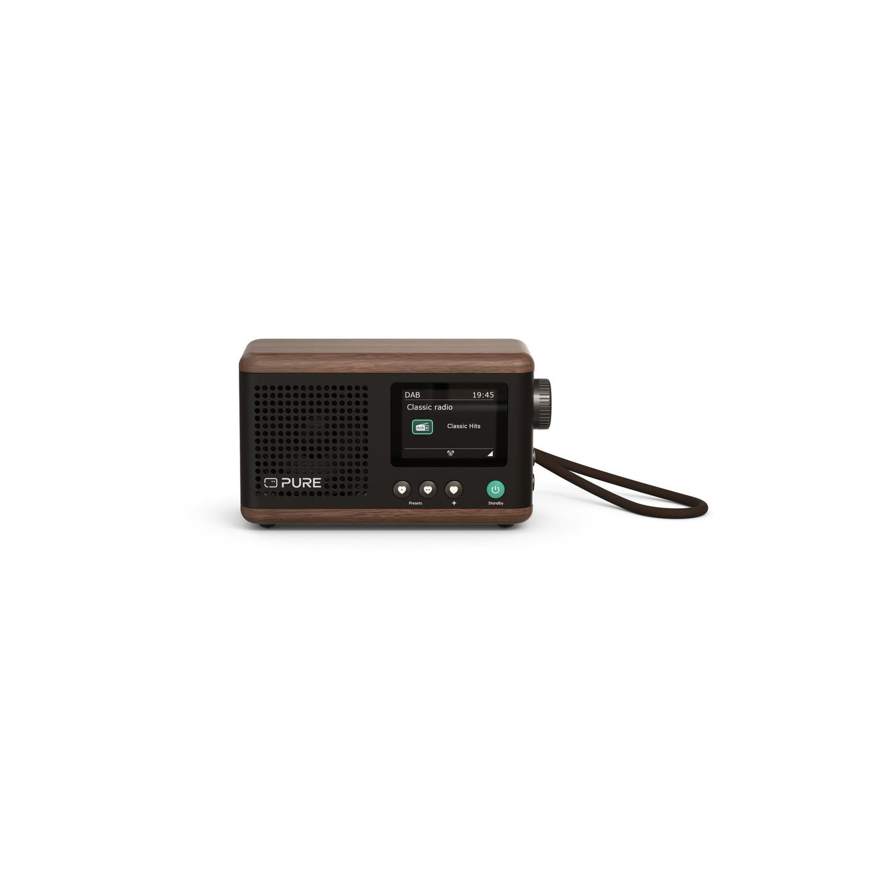 Radio DAB PURE Classic Mini Coffee Black/Walnt