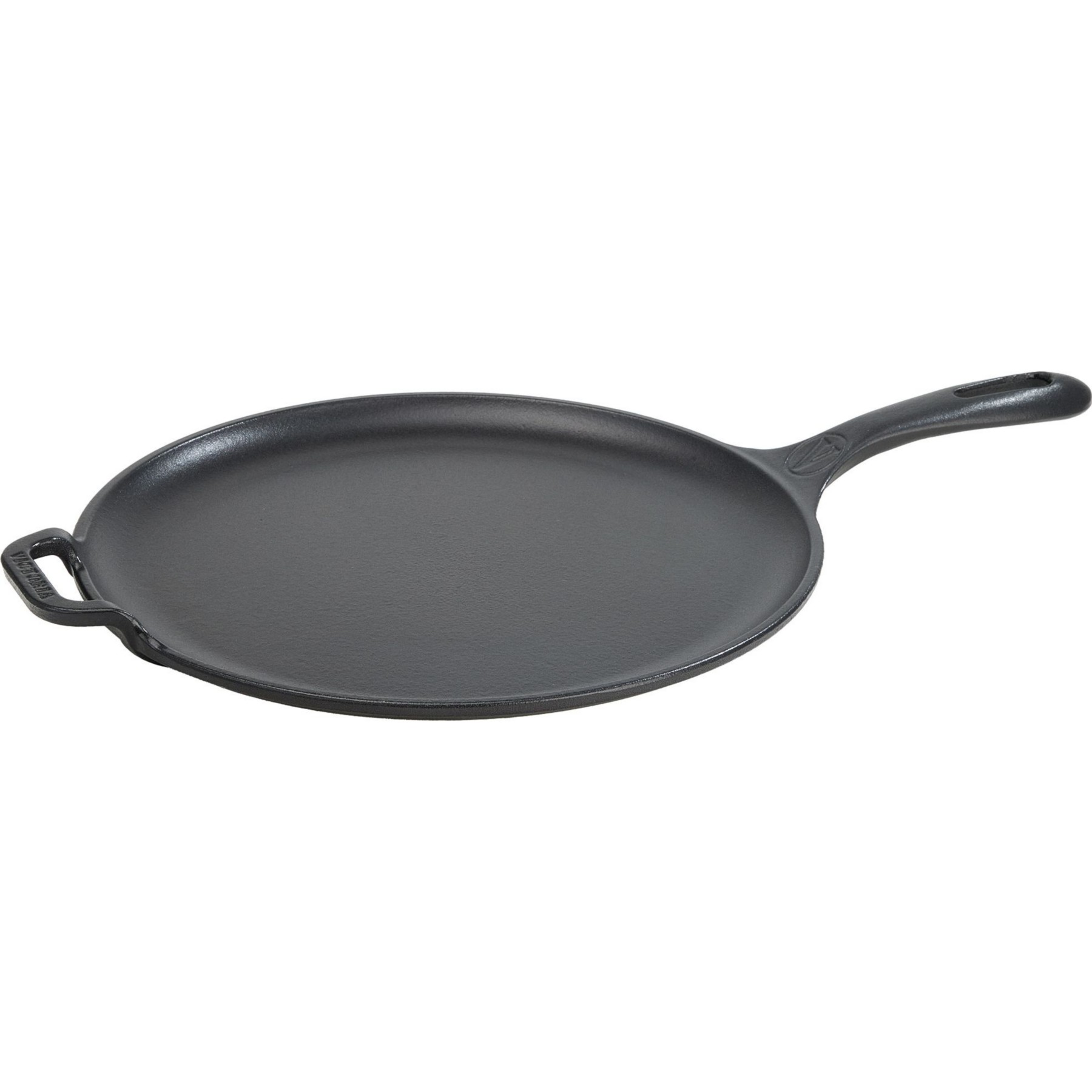 Plancha VICTORIA COOKWARE à Griller Comal pour Pizza 30cm, Feu