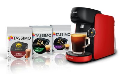 Tassimo BOSCH FINESSE TAS163E noir + 3 packs de T- Dis