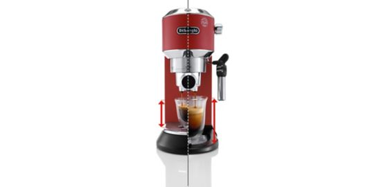 Expresso DELONGHI EC695.R Dedica rouge