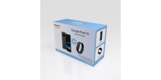 Smartphone GOOGLE Pack Pixel 10 5G 128Go Noir + Fitbit Air