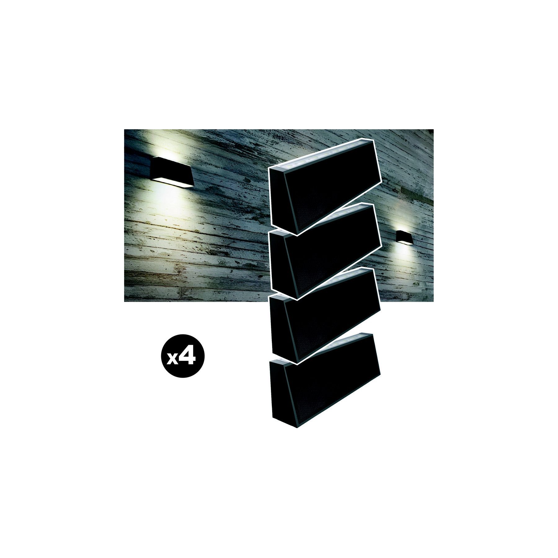 Balise solaire E.ZILIGHT EZIlight® Solar Wall S31