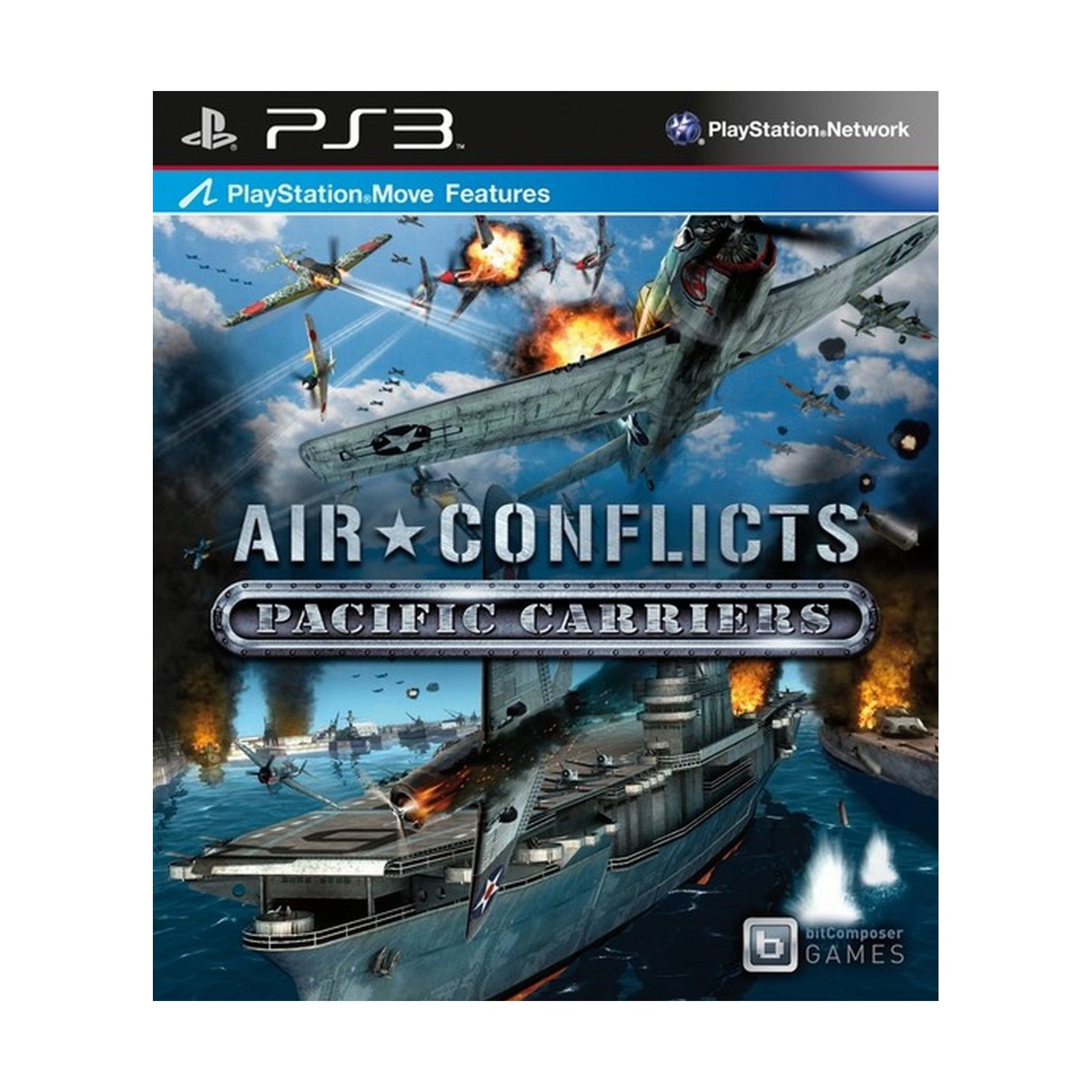 Jeu PS3 MICRO APPLICATION Air Conflicts - Pacific Carriers
