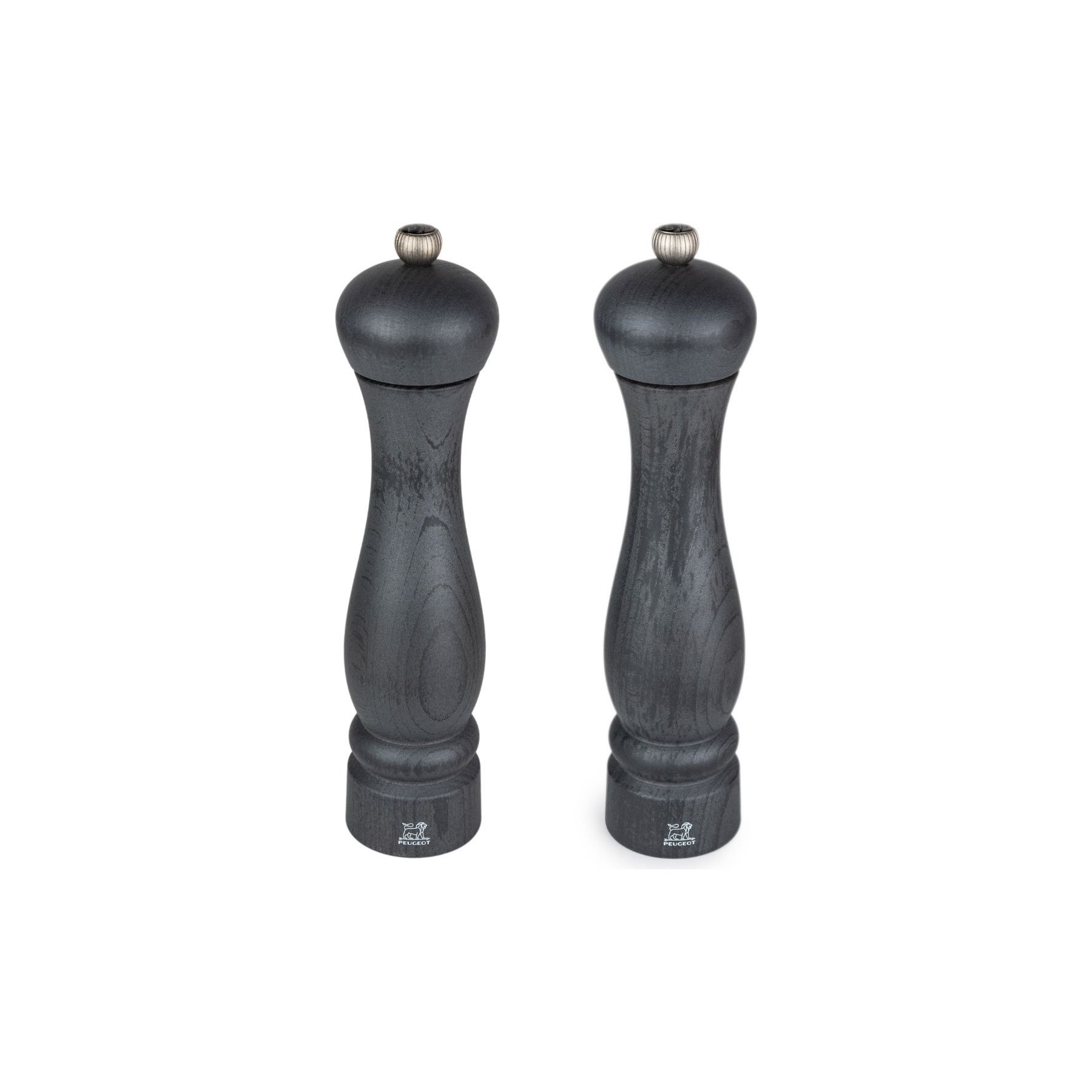 Duo moulins à poivre et sel PEUGEOT Clermont Bois Graphite 24cm