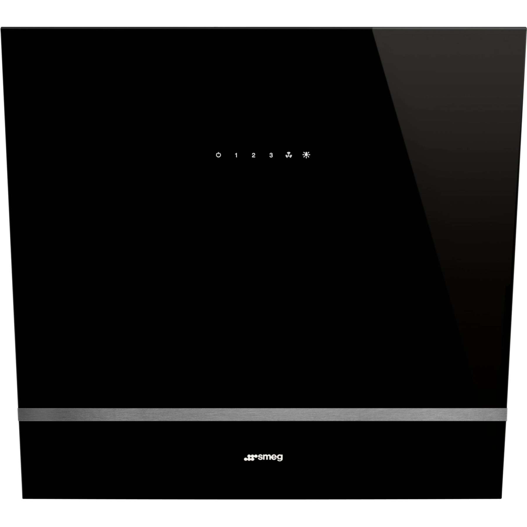Hotte décorative murale inclinée SMEG KV26N