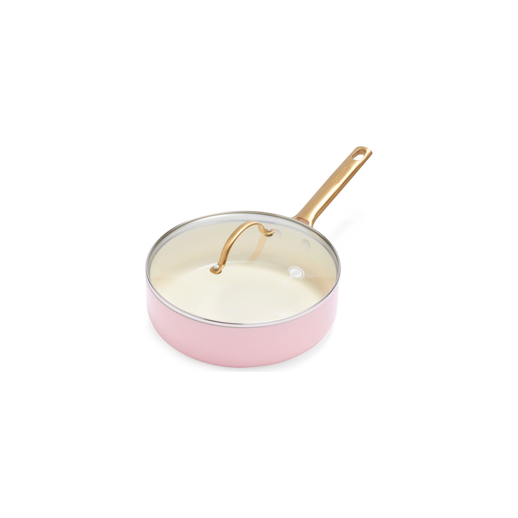 GREENPAN Sauteuse Rose 24 cm aluminium forgé revê