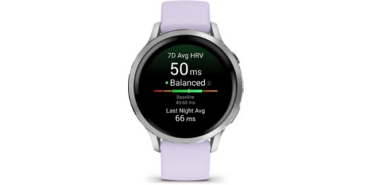 Montre sport GARMIN Venu 4 Sport et santé GPS AMOLED BT Wi-Fi 41 mm Gris / Violet