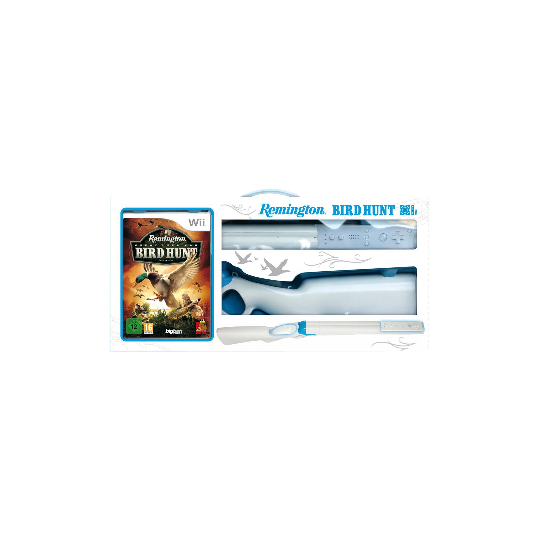 Jeu Wii BIGBEN R. Great Am+Fusil Blanc Reconditionné