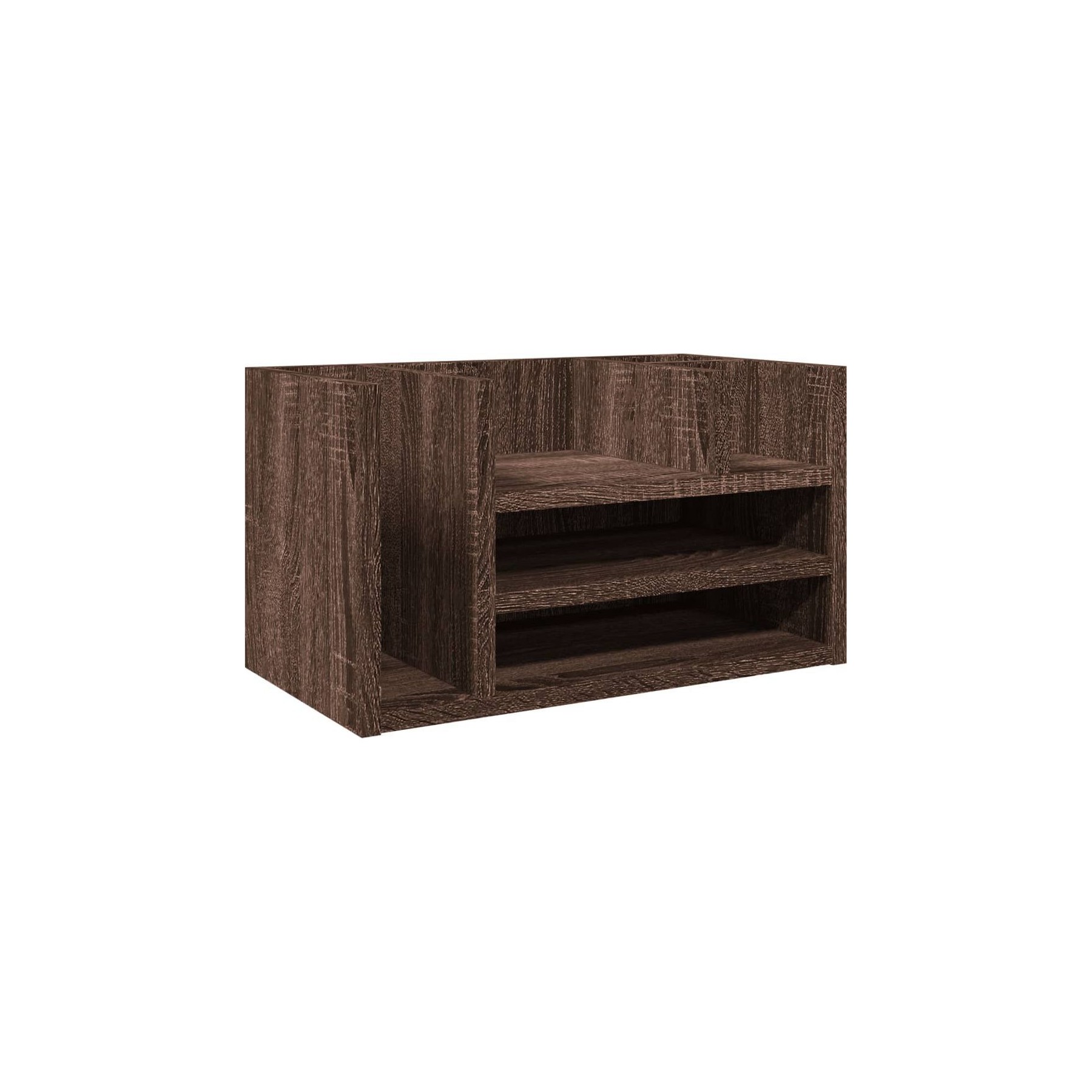 Armoire HELLOSHOP26 Organisateur armoire de bureau bois d'in