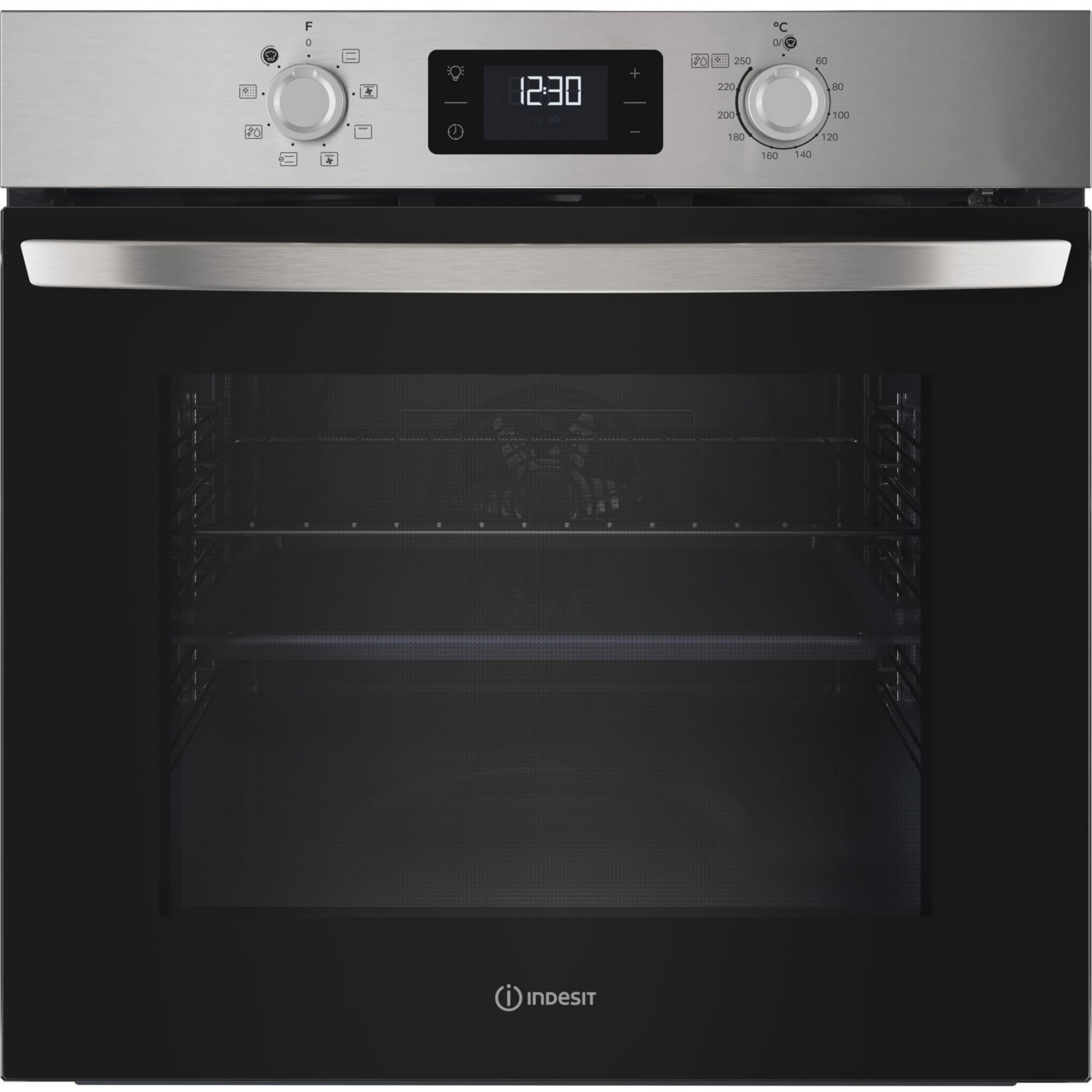 Four encastrable INDESIT IO275PX - Pyrolyse - Hydrolyse - Chaleur tournante - Porte froide