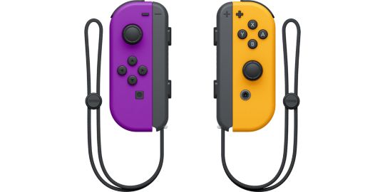 Manette NINTENDO Paire de Manettes Joy-Con Violet/Orange
