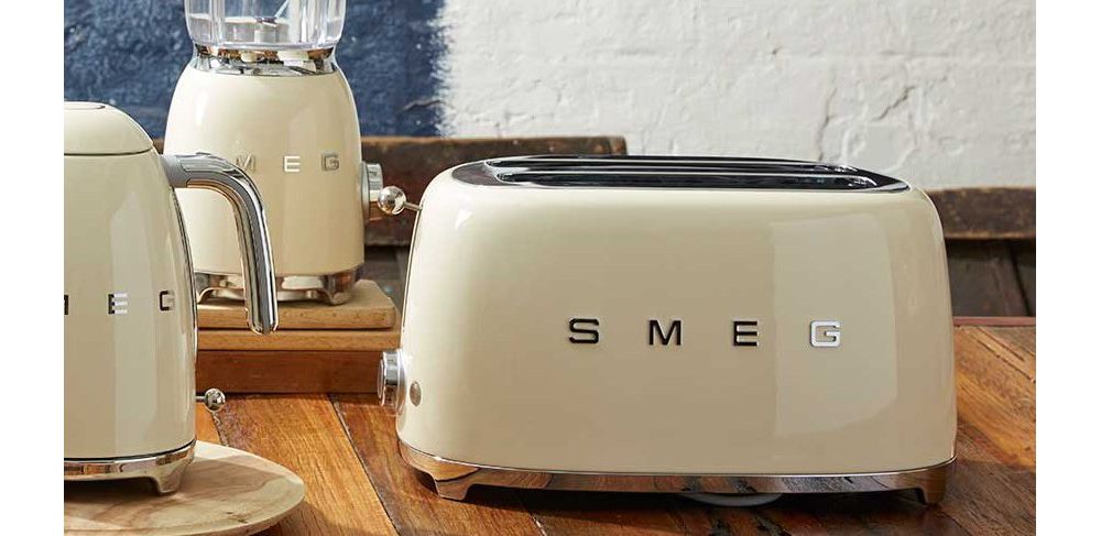 Grille-pain SMEG TSF01CREU creme