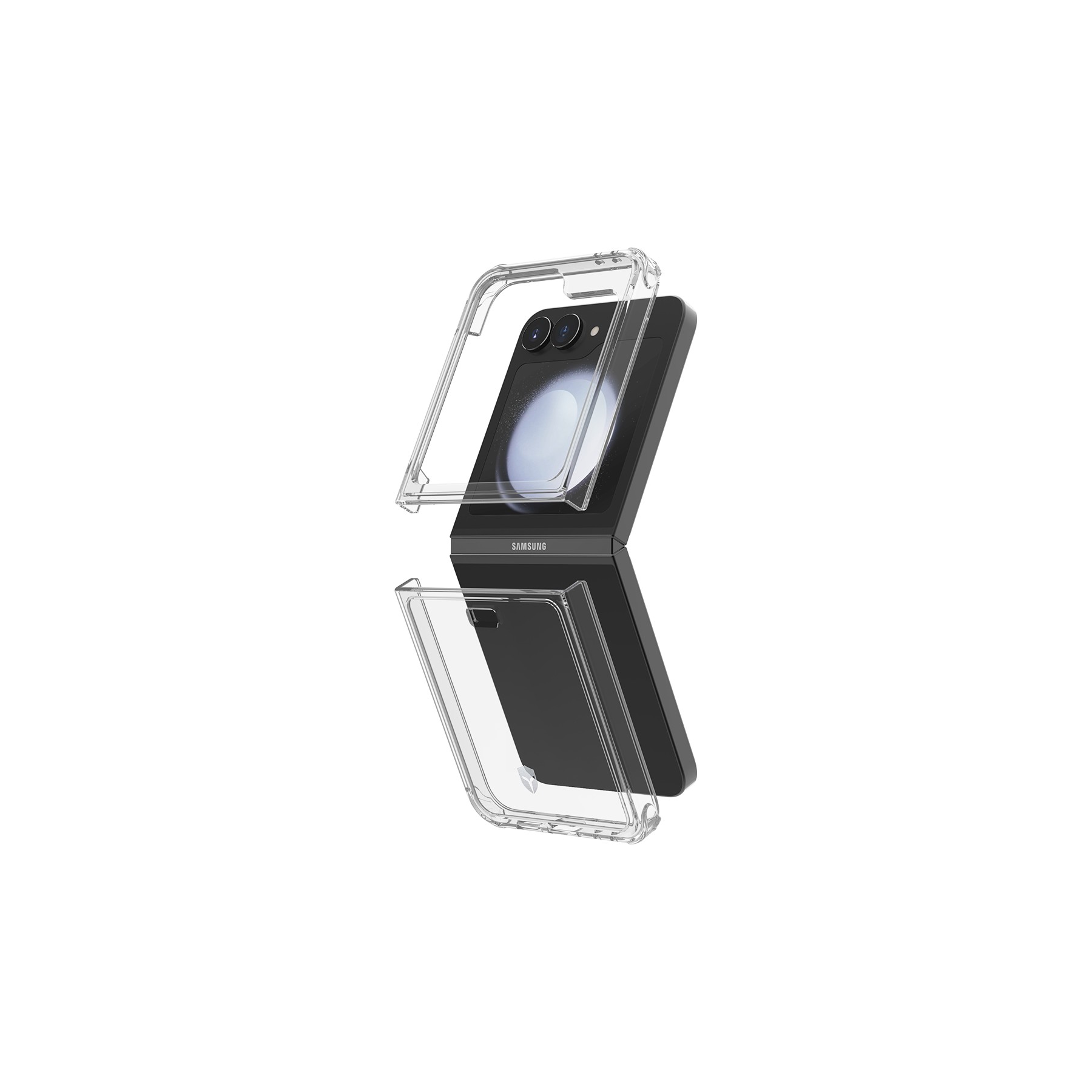 Coque FORCE CASE Samsung Z Flip6 DUO Transparente