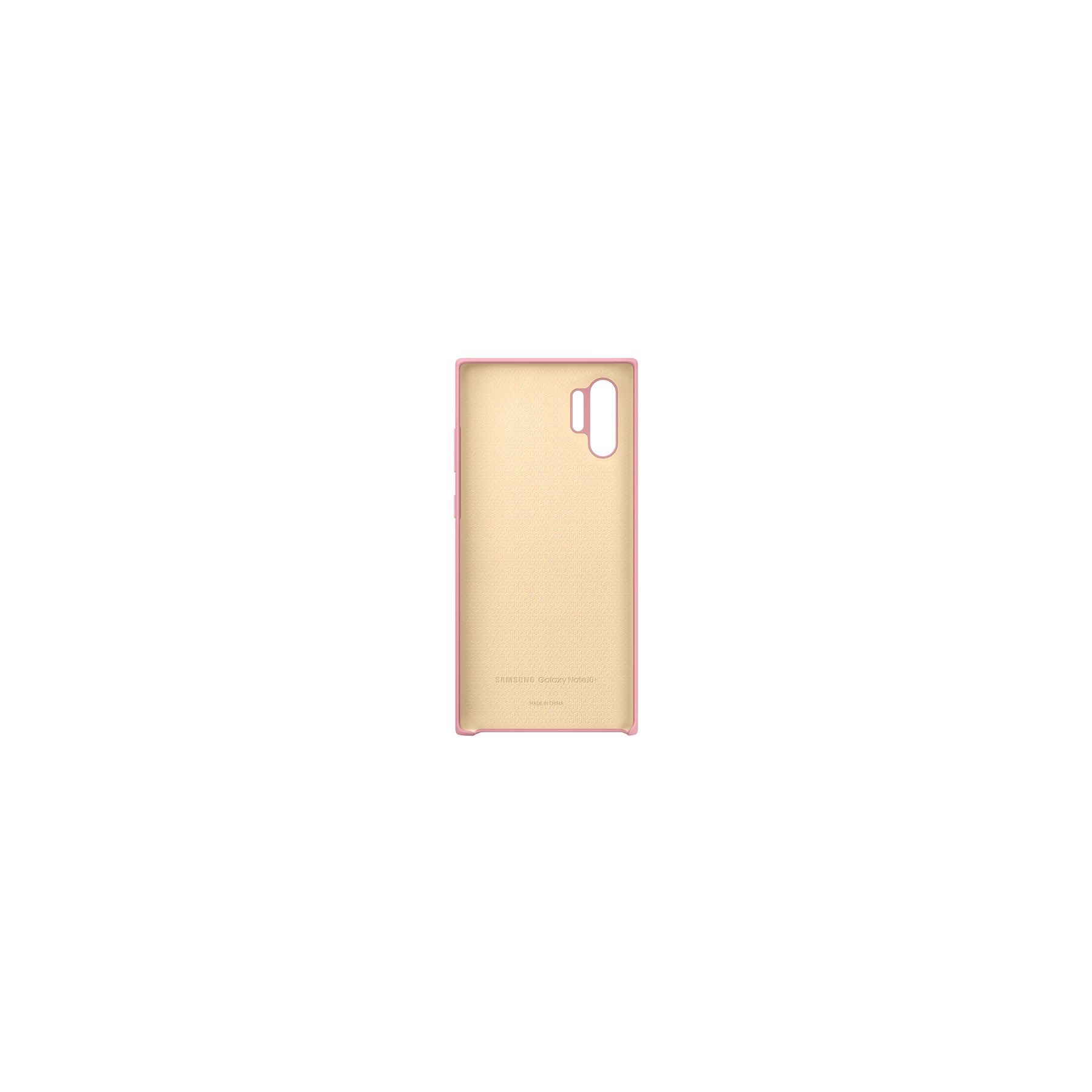 Coque SAMSUNG Note 10+ Silicone rose