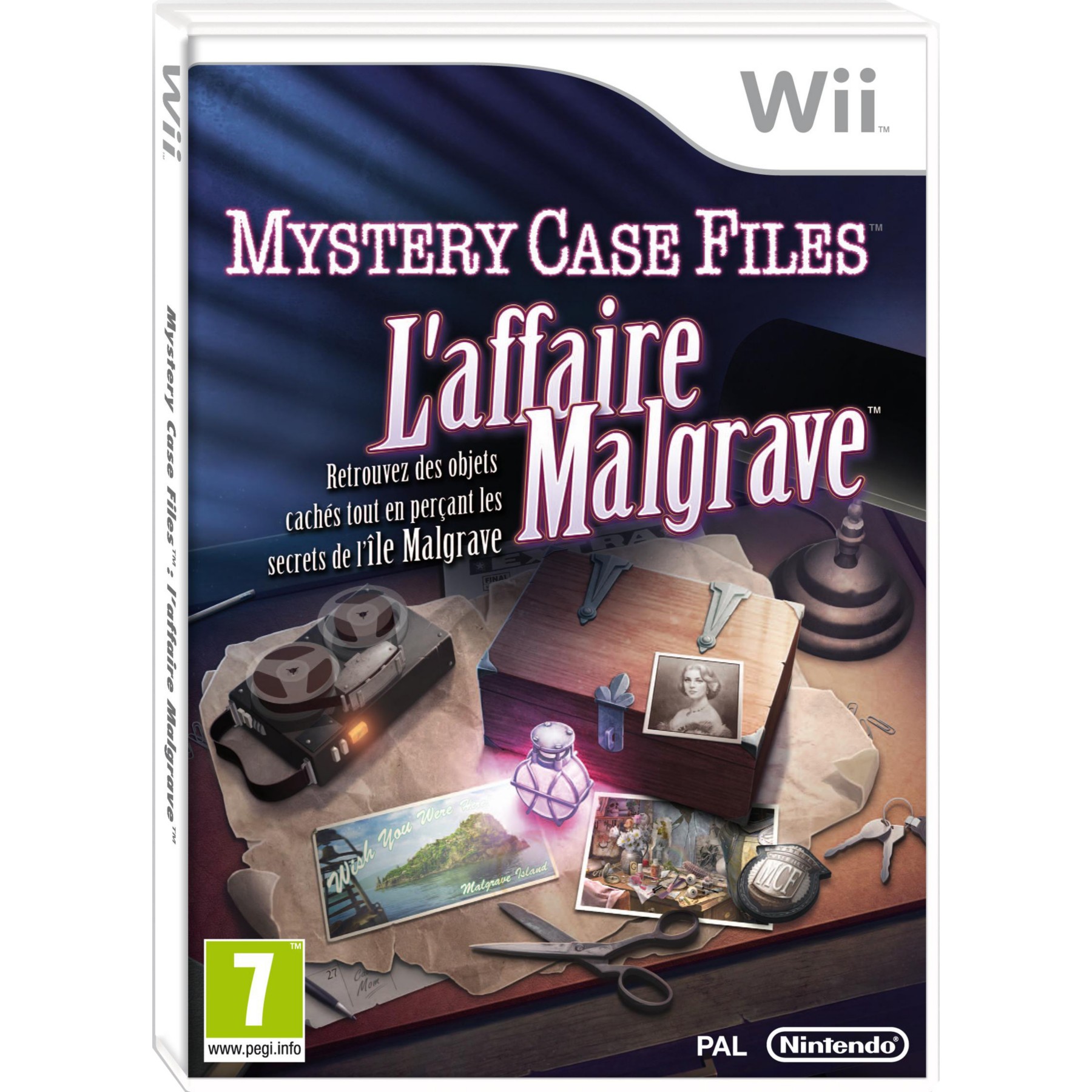 Jeu Wii NINTENDO Mystery Case Files:The malgrave Incident