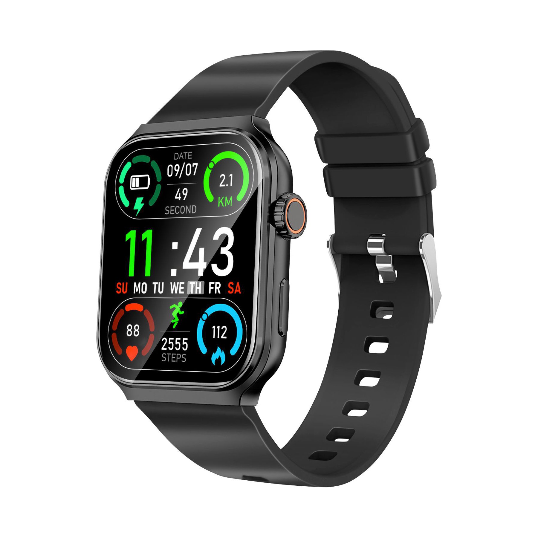AKASHI Akashi Montre Connectée Bluetooth Suivi