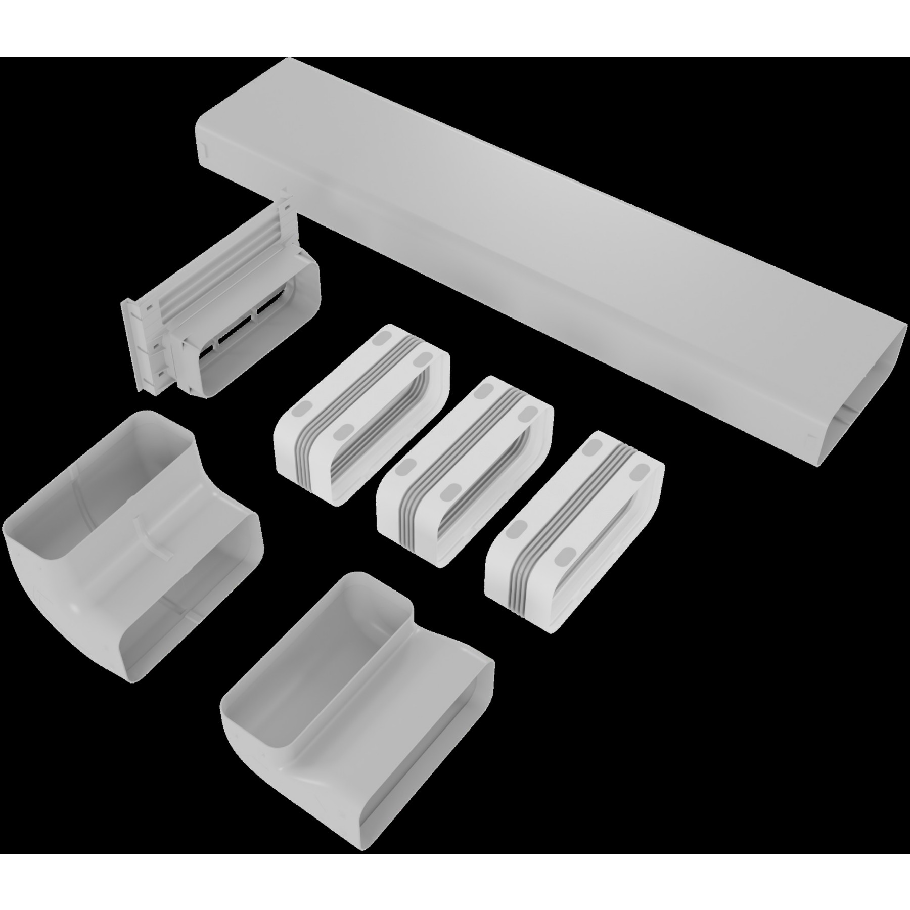 Kit cheminée évacuation HISENSE extraction/recyclage HIH HD4007