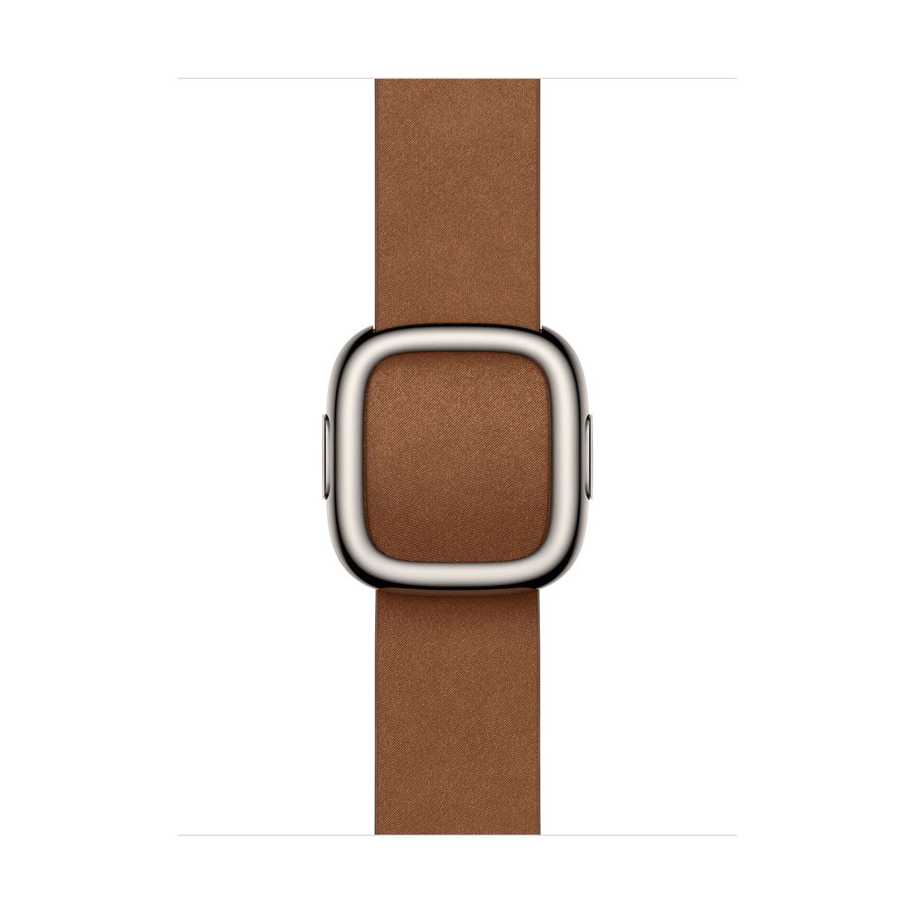 Bracelet APPLE 42 mm - Large Boucle moderne caramel