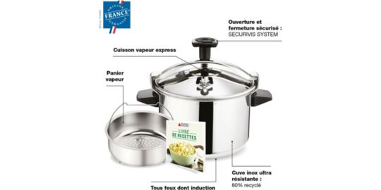 Autocuiseur SEB Authentique 4.5L cocotte