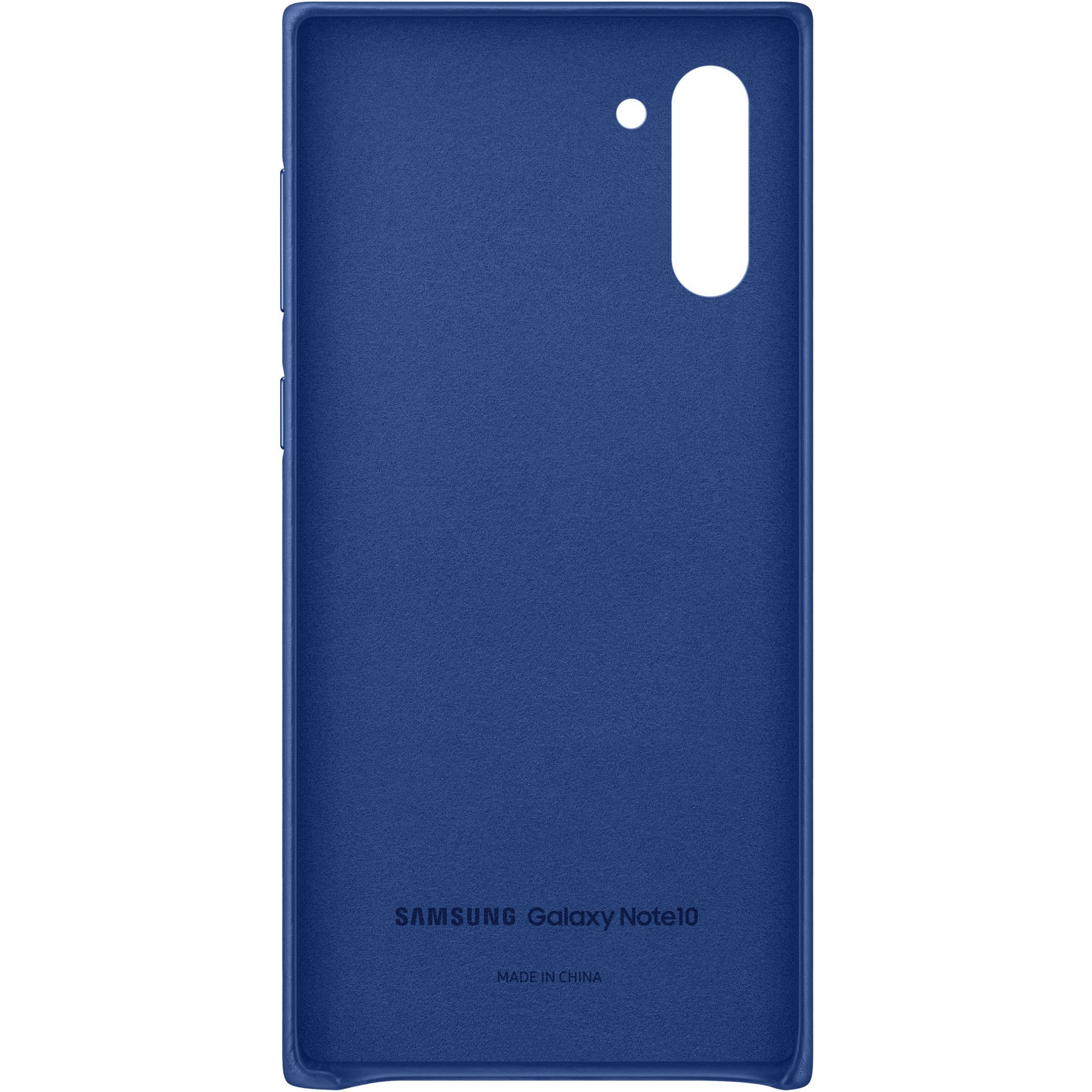 Coque SAMSUNG Note 10 Cuir bleu