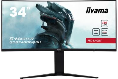 Ecran PC Gamer IIYAMA G-MASTER GCB3480WQSU-B1 Incurvé 34'' VA