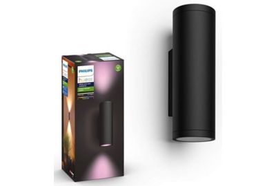 Applique murale PHILIPS HUE W&C APPEAR 8W ronde Noir