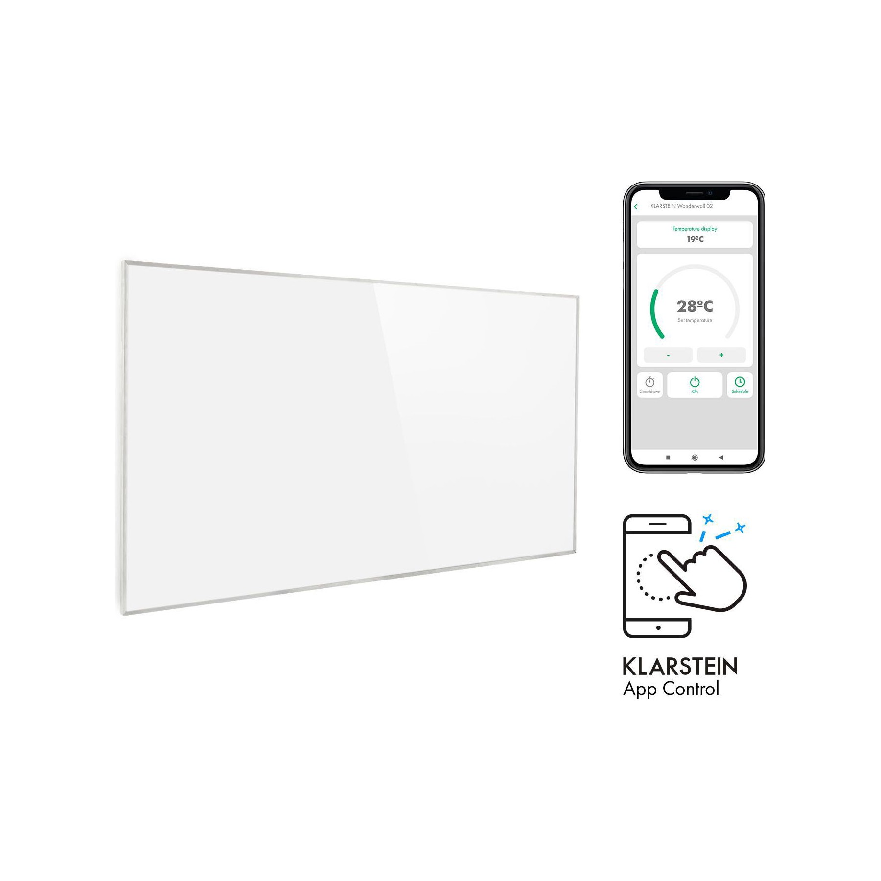 Chauffage infrarouge KLARSTEIN Wonderwall Smart Reconditionné