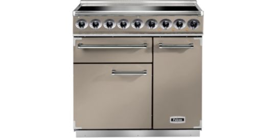 Piano de cuisson induction FALCON Semi Pro DELUXE 90 FAUVE NICKEL BROSSÉ