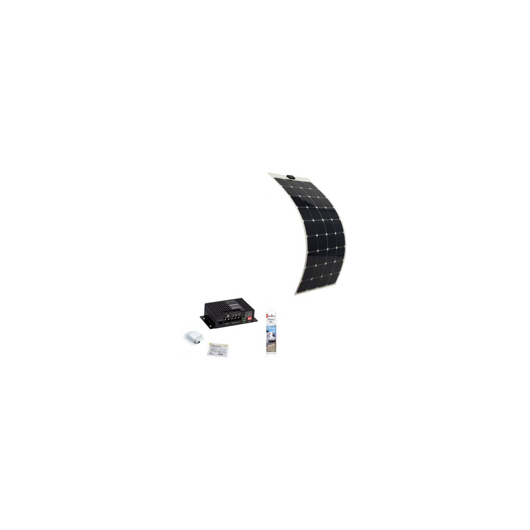 Panneau solaire ANTARION Pack   Souple 150w Ultra Léger + Régulat