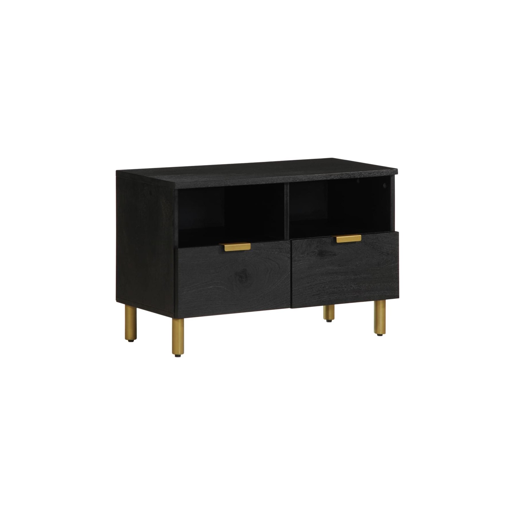 Meuble TV HELLOSHOP26 Meuble TV moderne avec grand rangement s