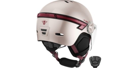 Casque CASR Led Glow rose taille L