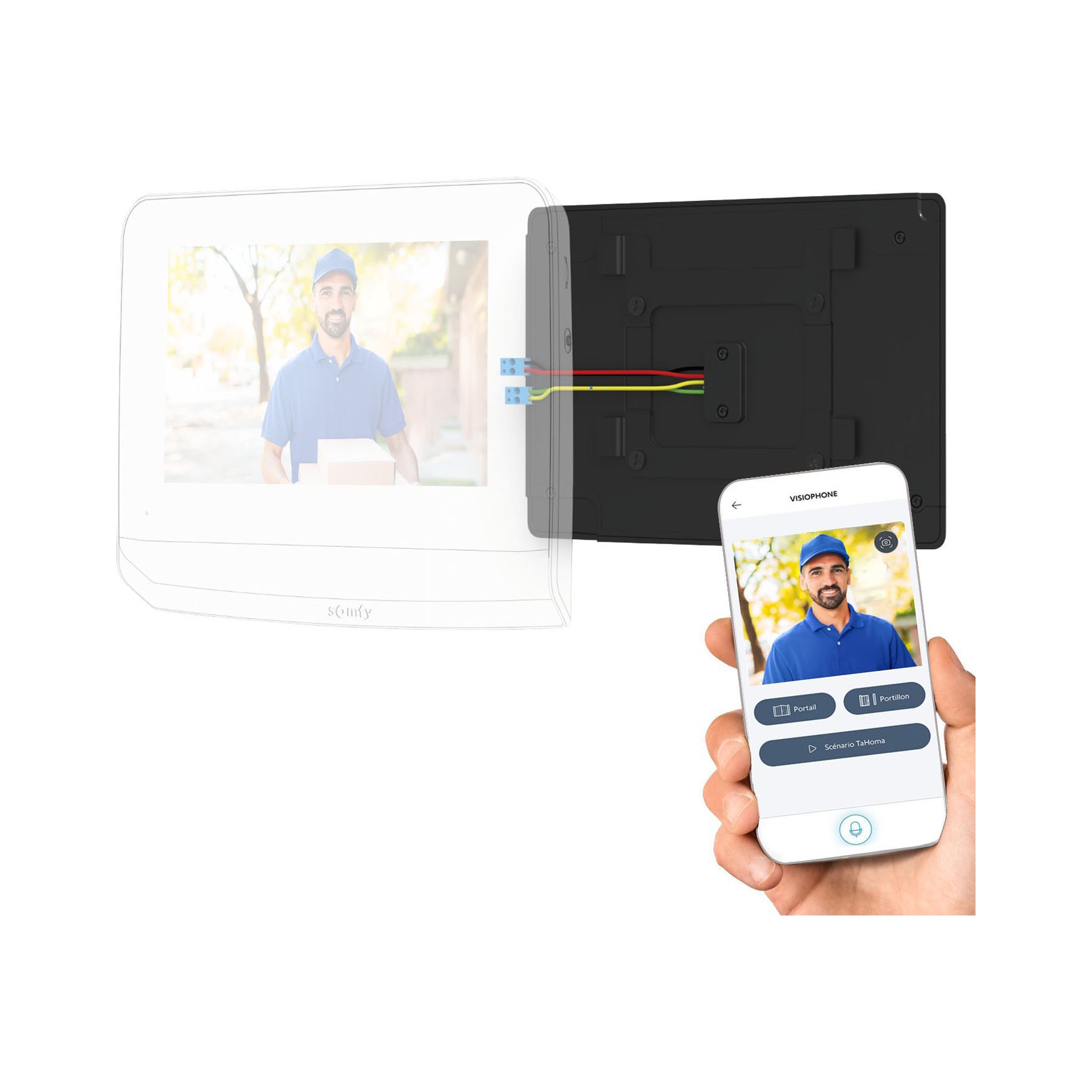 Visiophone SOMFY Module de connectivité - Pour connecter