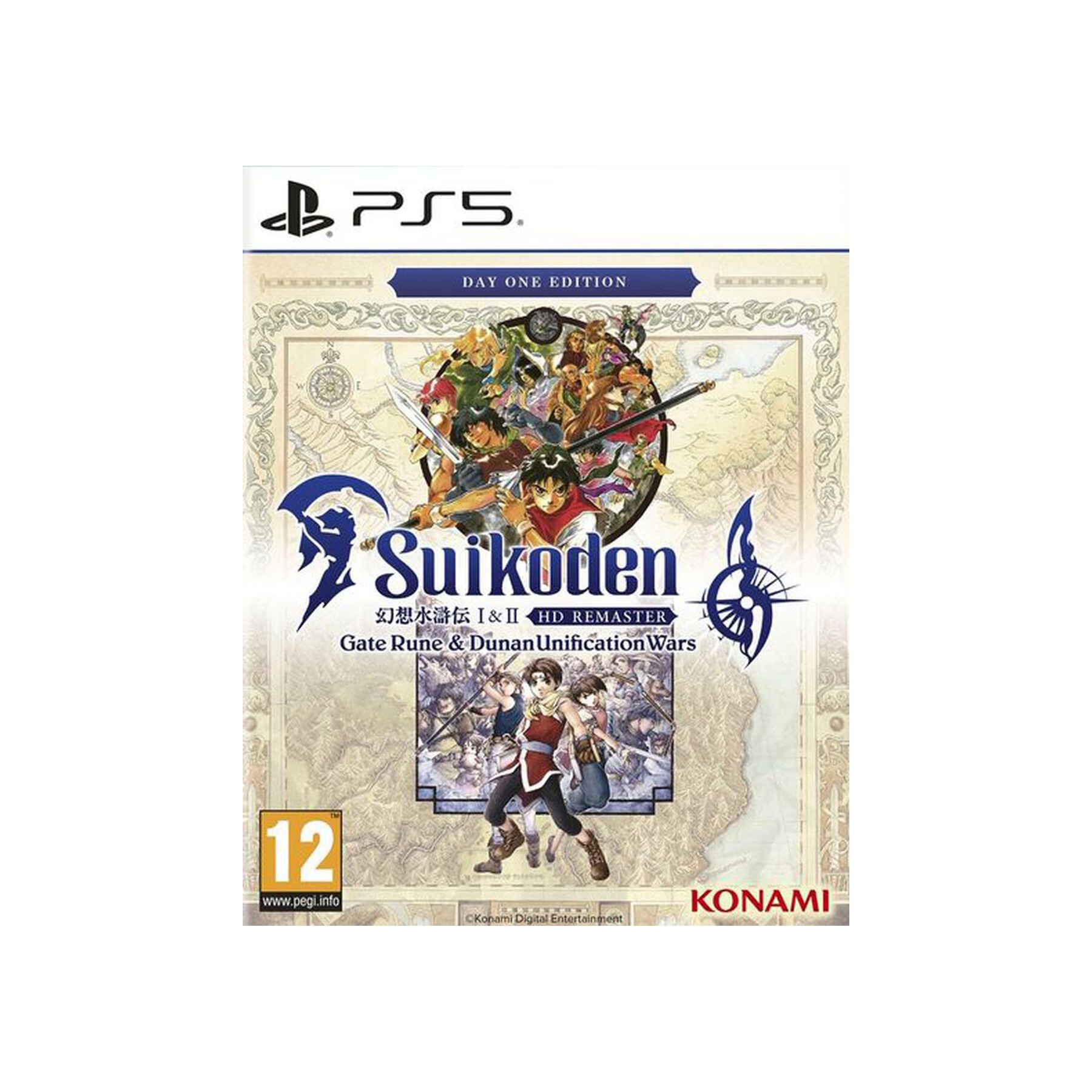 Jeu PS5 KONAMI Suikoden 1&2 Remaster Dayone Edition