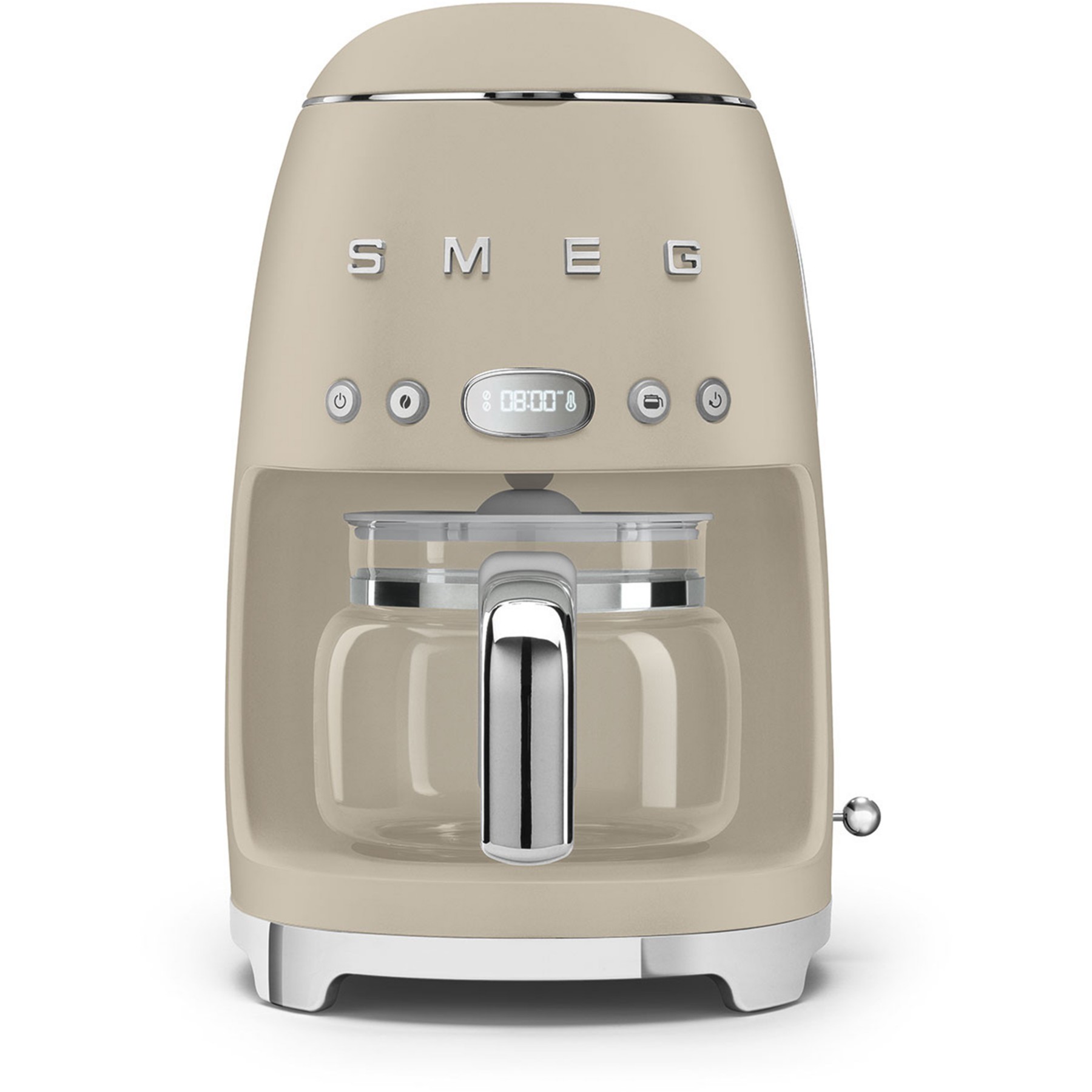 Cafetière filtre SMEG DCF02MLMEU Années 50 Beige lin
