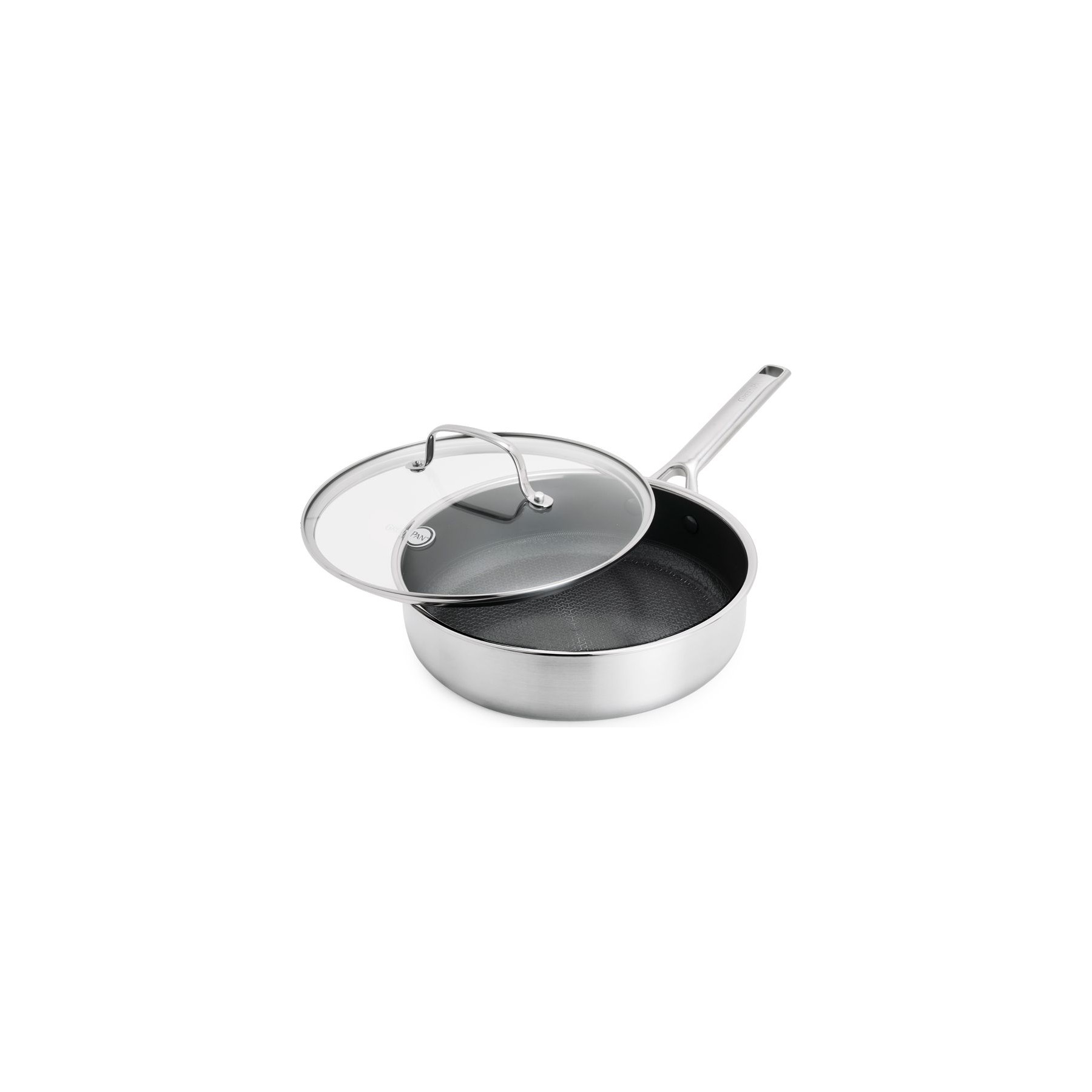 GREENPAN Sauteuse  24 cm inox triply hybride revê