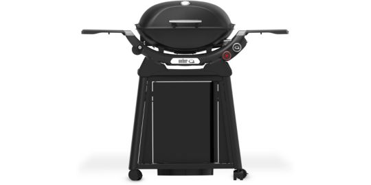 Barbecue gaz WEBER Q 2800N black, sur chariot, 2 brûleurs, surface de cuisson 51x41 cm