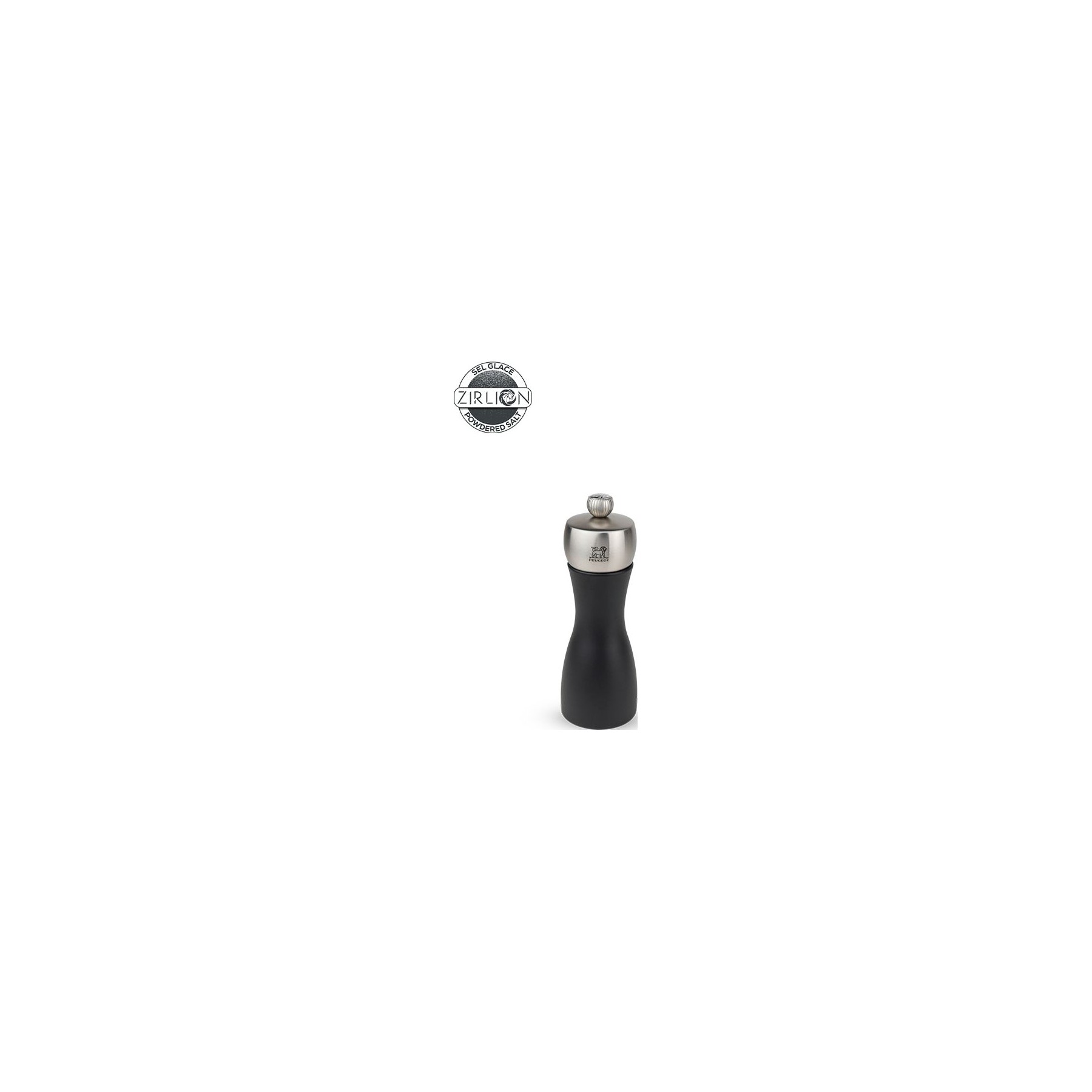 Moulin à sel PEUGEOT Fidji Bois Noir 15cm