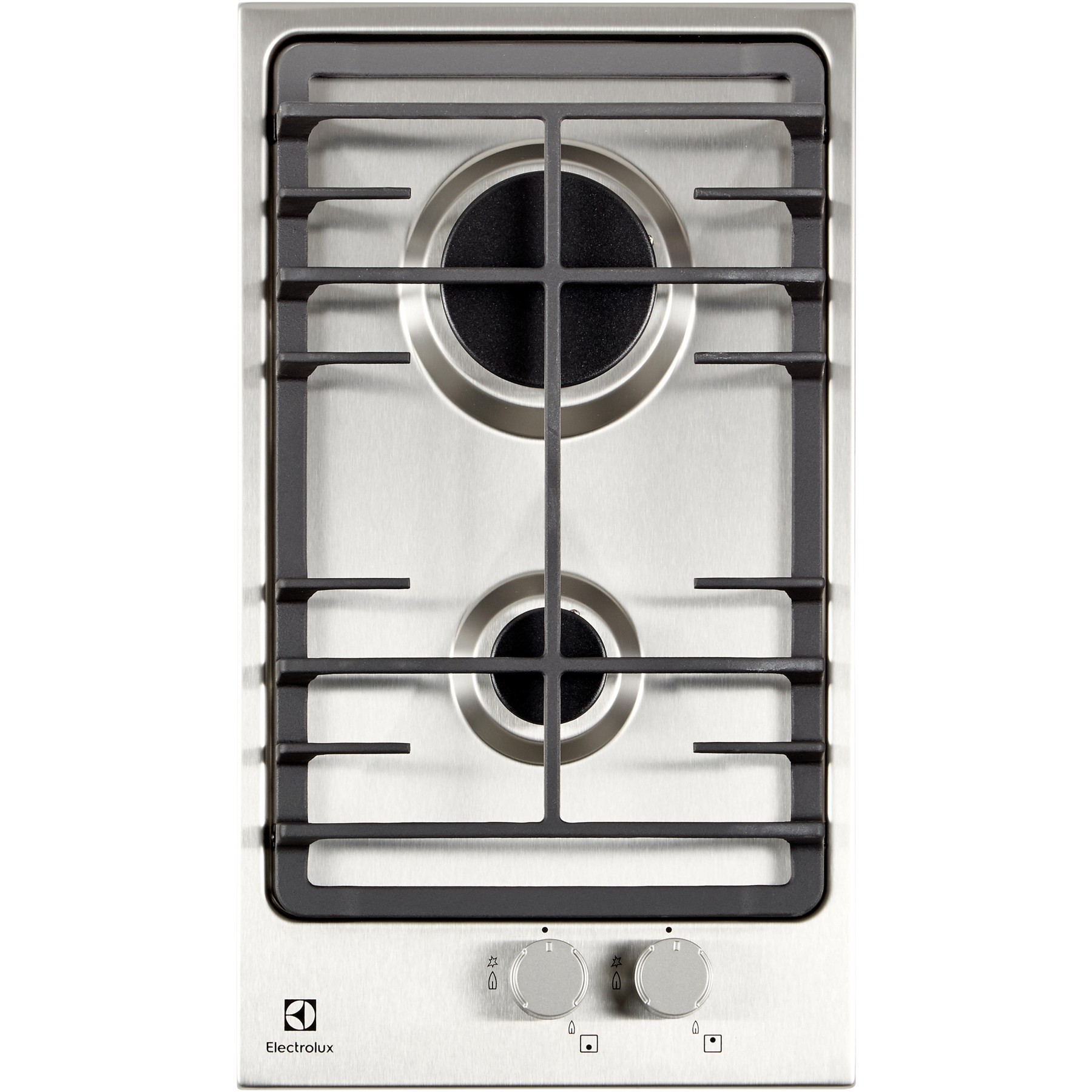 Plaque gaz ELECTROLUX EGG3322NVX -Domino 2 foyers 30cm Inox