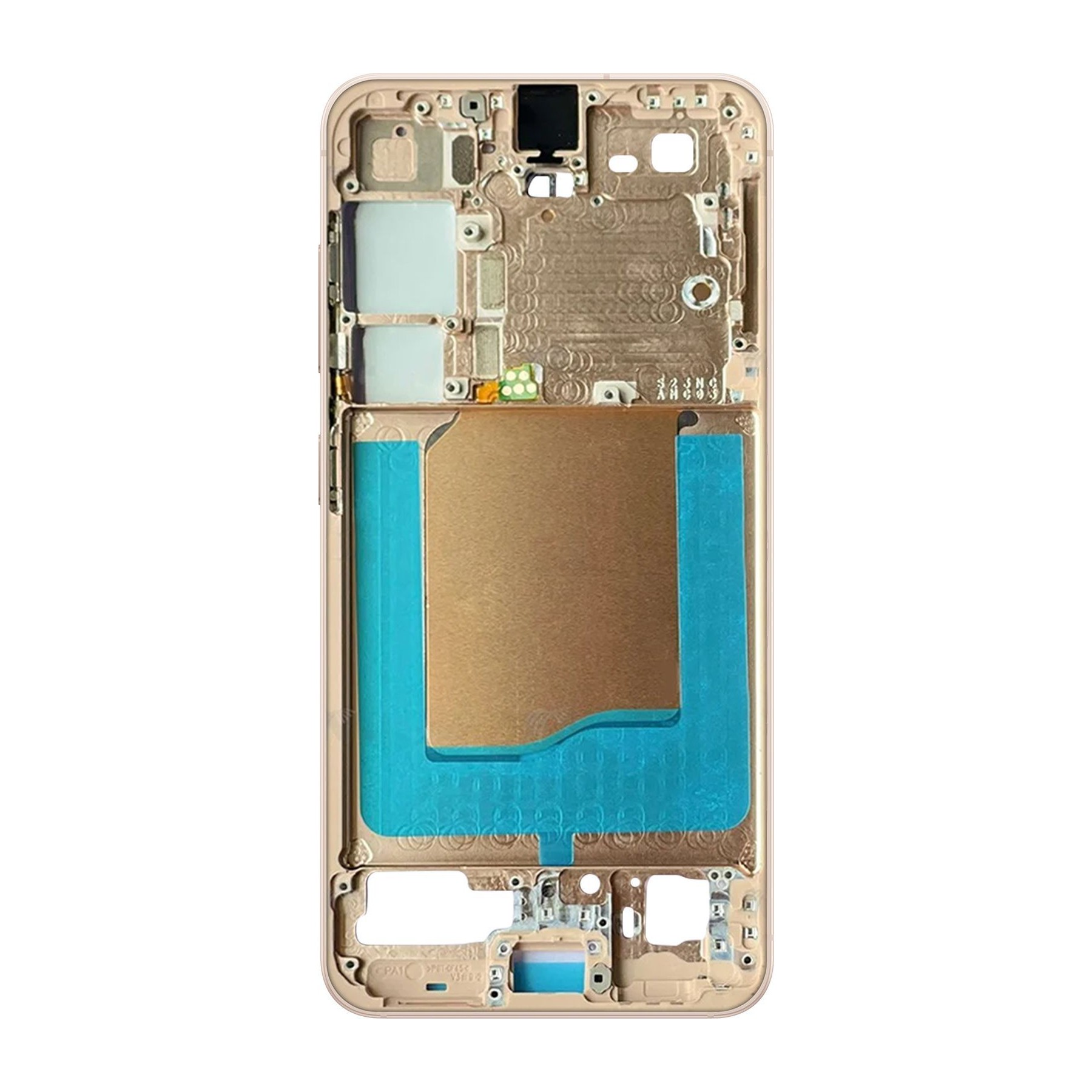 Pièce détachée AVIZAR pour Galaxy S25 Cadre intermédiaire