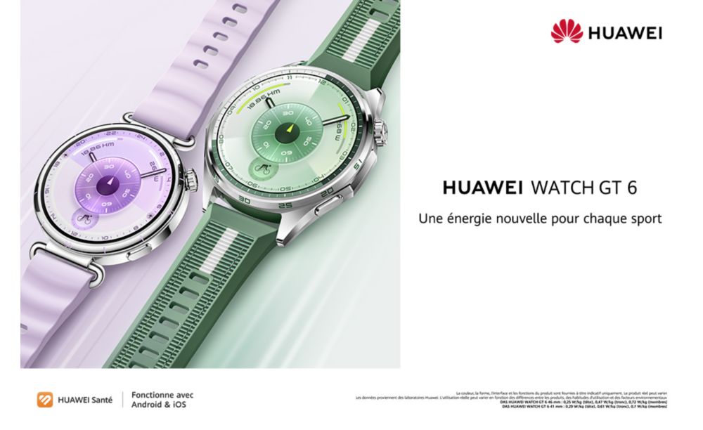 Montre connectée HUAWEI Watch GT6 46mm Vert
