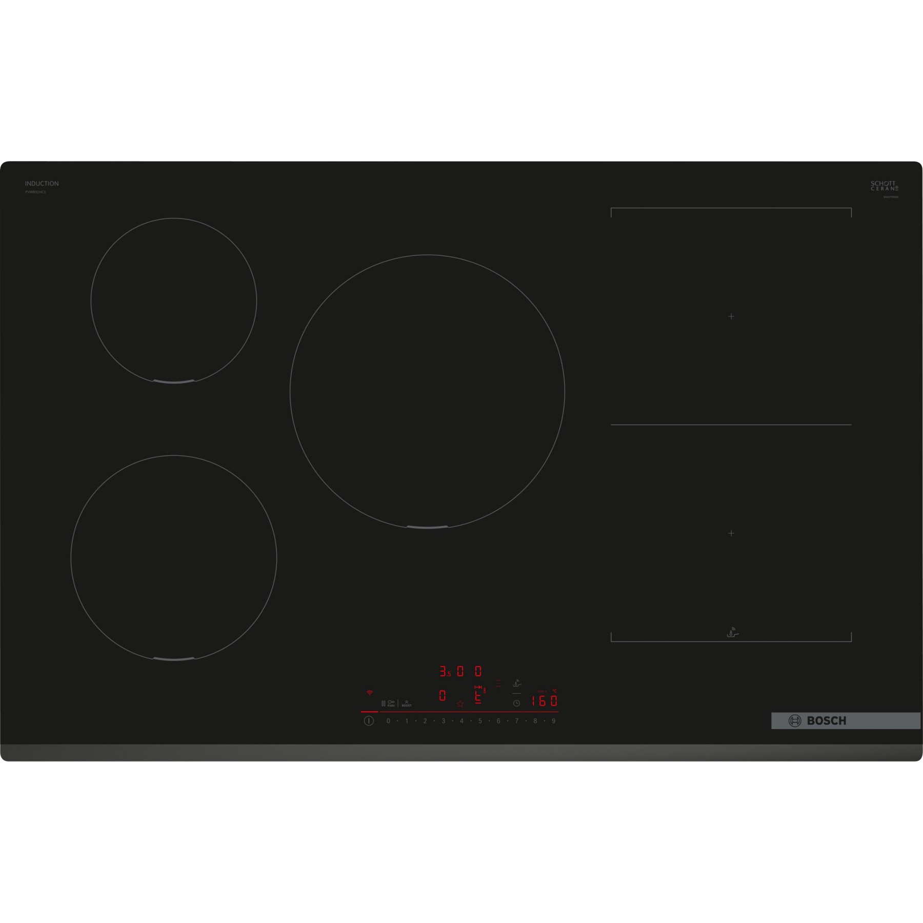 Plaque induction BOSCH PVW831HC1E